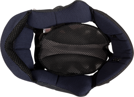 ARAİ Helmets XD-5 interior pad, 7mm thickness, showing close-up of foam and fabric lining for helmet comfort and fit.