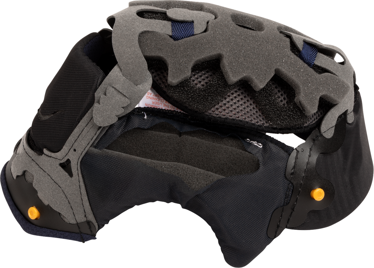 Interior pad for ARAI XD-5 helmet, 7mm thickness, part 075472, showing the soft foam and fabric lining inside the helmet.