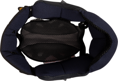 ARAİ Helmets XD-5 interior pad, 7mm thickness, close-up view showing foam padding and branding details.