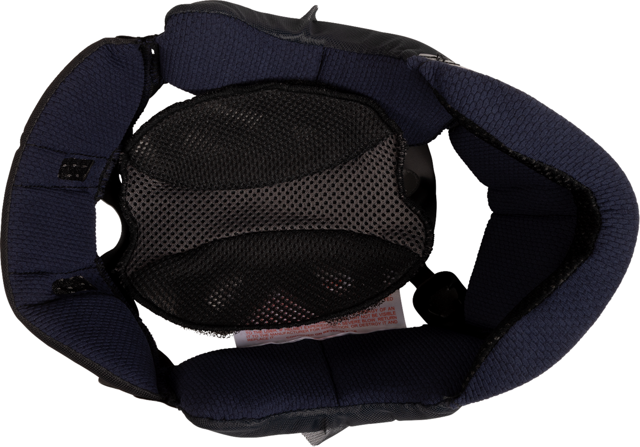 ARAÏ helmets XD-5 interior pad V with 10mm thickness, part #075481, showing close-up view of foam and padding details