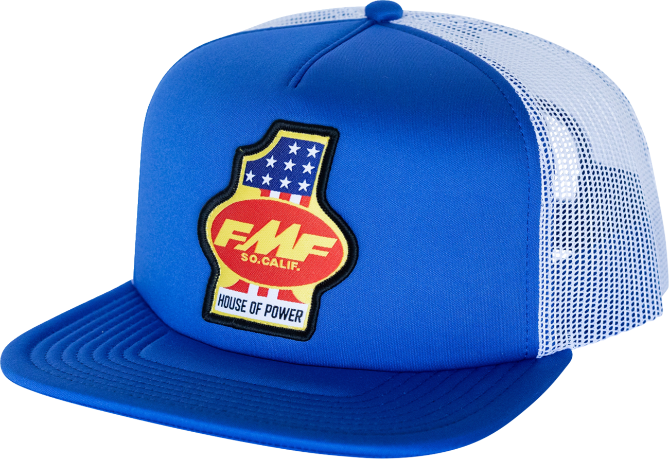 FMF Power House Trucker Hat - Royal HO25196907RYL