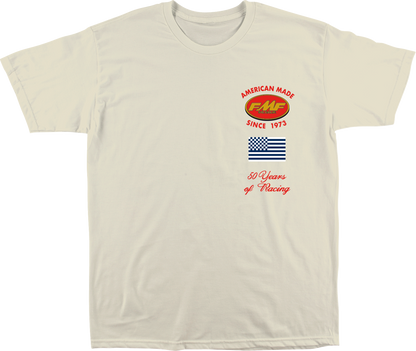 FMF Factory Faster T-Shirt - Natural, 2XL, HO25118901NAT2X