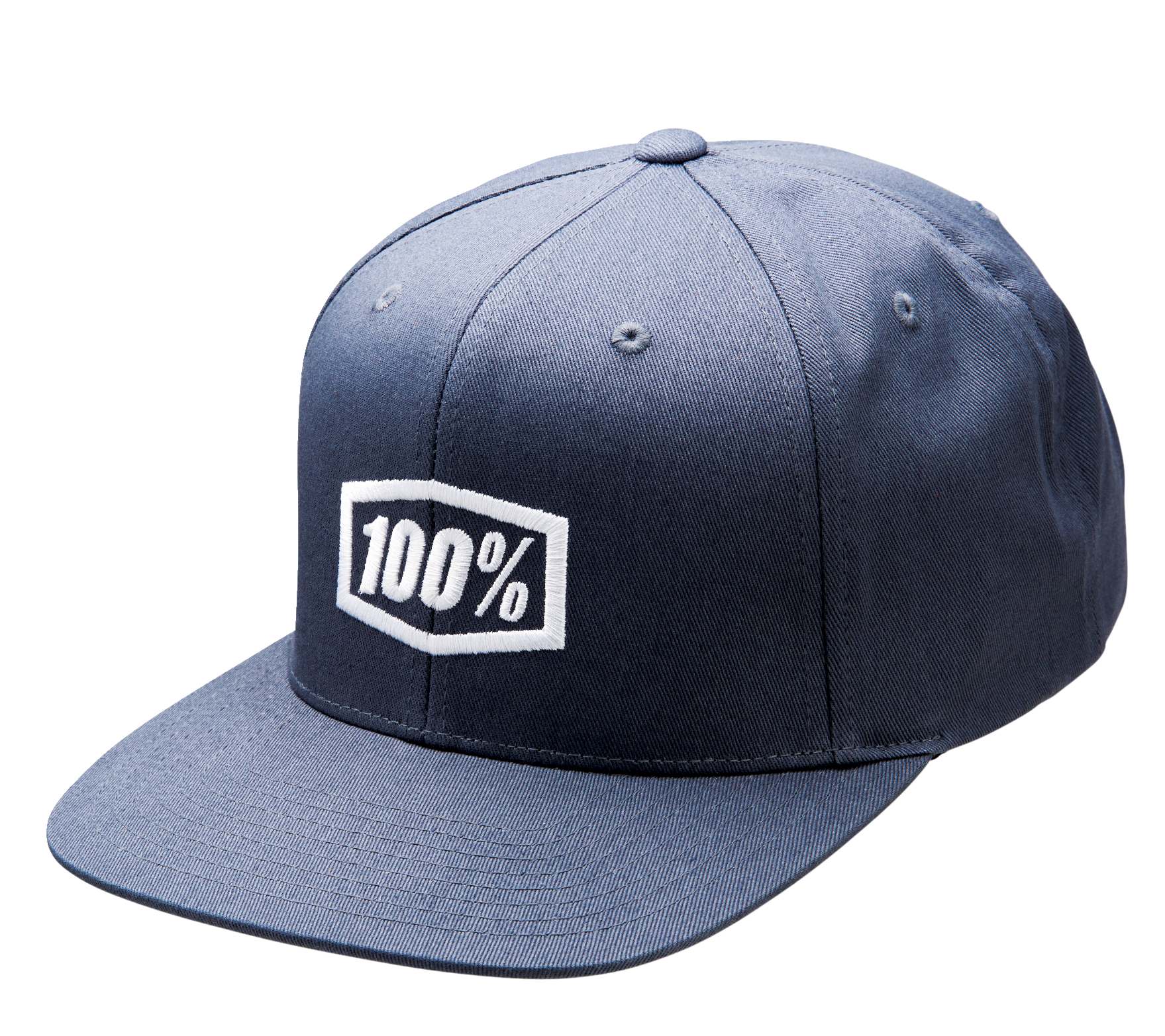 100% Youth Icon Snapback Hat - Heather Charcoal - One Size 20047-00001 - Howling Moto