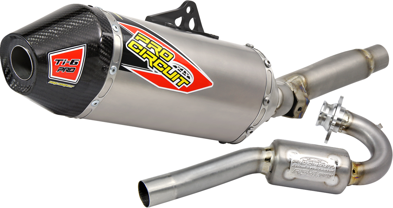 PRO CIRCUIT Type 296 S/A silencer for Yamaha YZ125 motorcycle, showcasing the sleek exhaust silencer part.