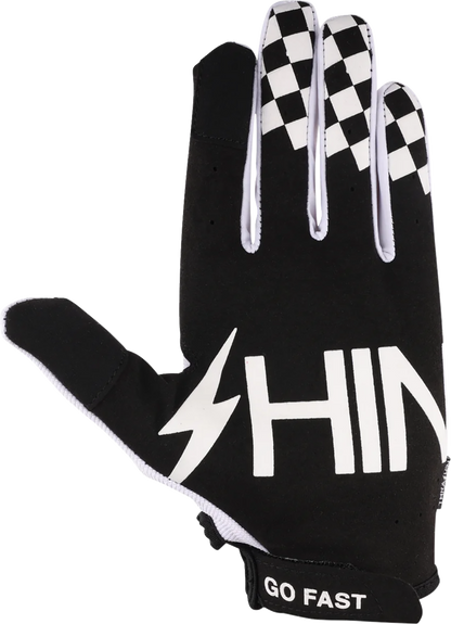 THRASHIN SUPPLY CO. Go Fast Stealth Gloves - White Large SV1-10-10