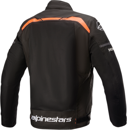 Alpinestars Honda T-SPS Air Jacket in black and red, 3XL, featuring protective armor and breathable fabric for motorcycle riding.