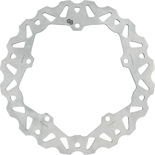 GBRAKES GBD9027X 280 mm Rear Brake Rotor for High-Performance Street and Off-Road Bikes