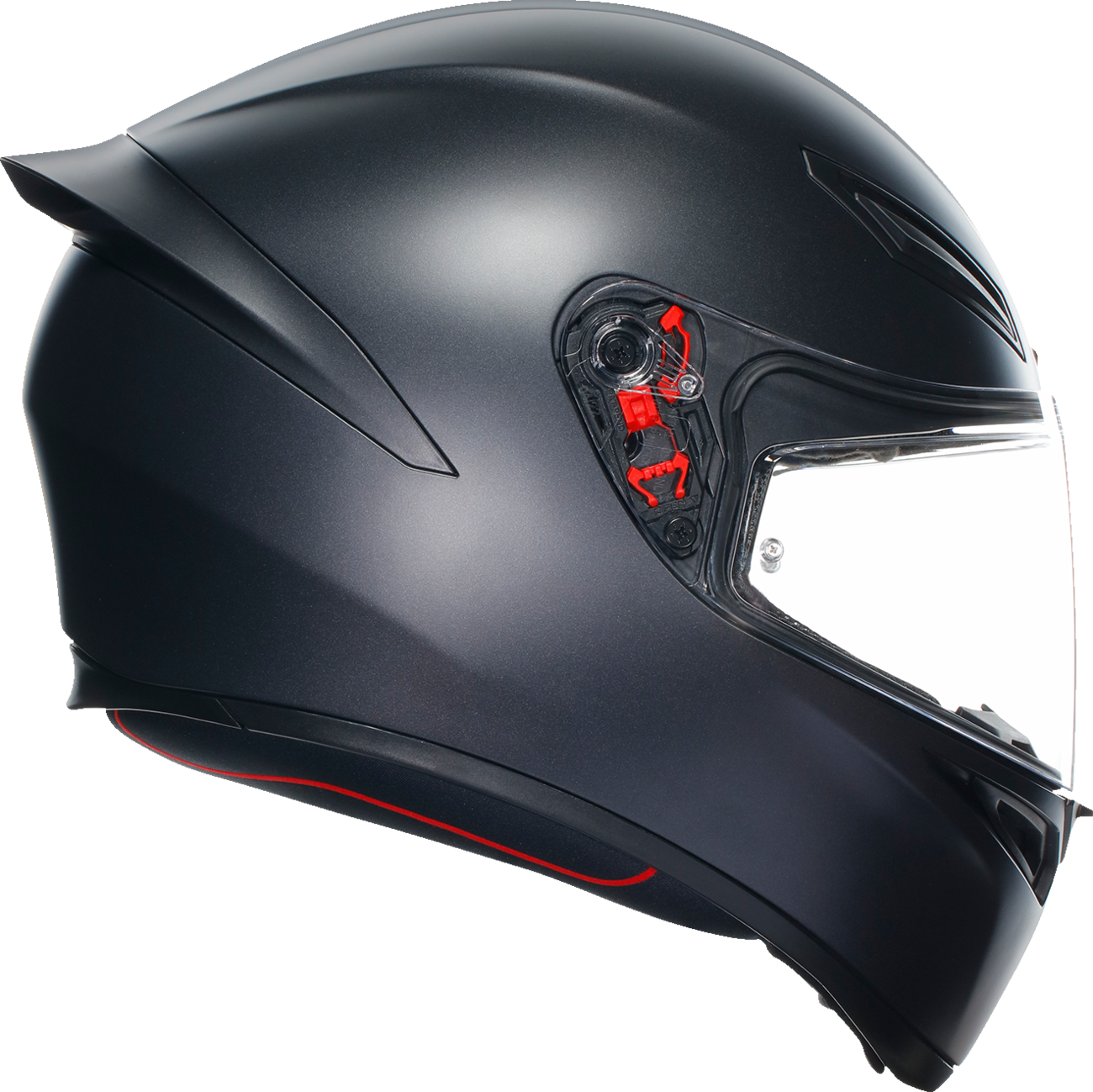 AGV K1 S Matte Black Helmet - Large, Advanced Safety and Ventilation Features