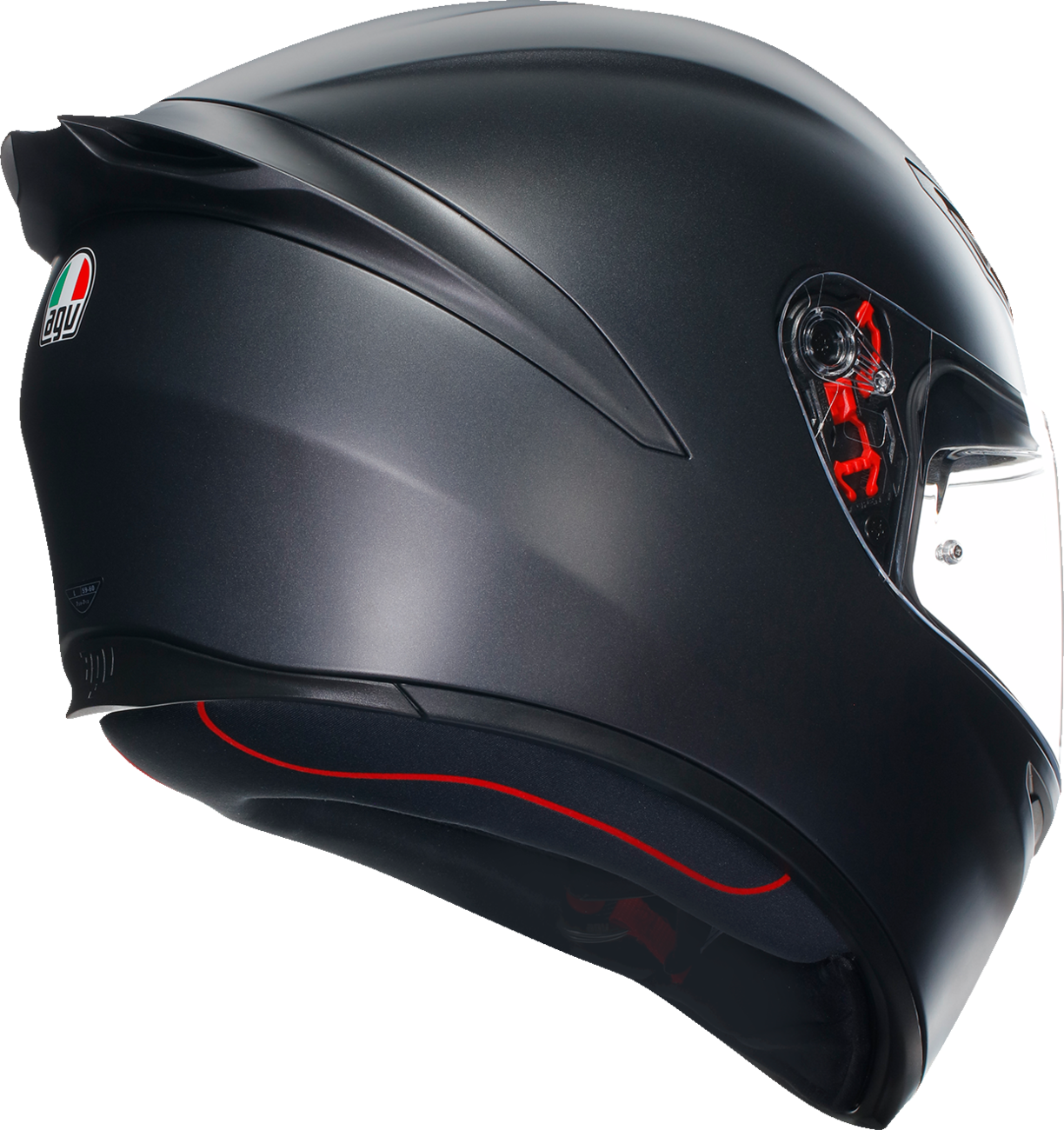 AGV K1 S Matte Black Helmet - Large, Advanced Safety and Ventilation Features