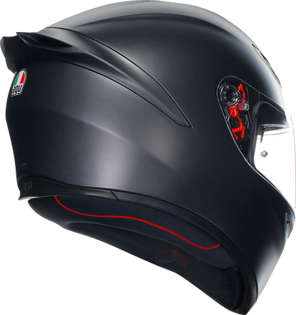 AGV K1 S Matte Black Helmet - Large, Advanced Safety and Ventilation Features