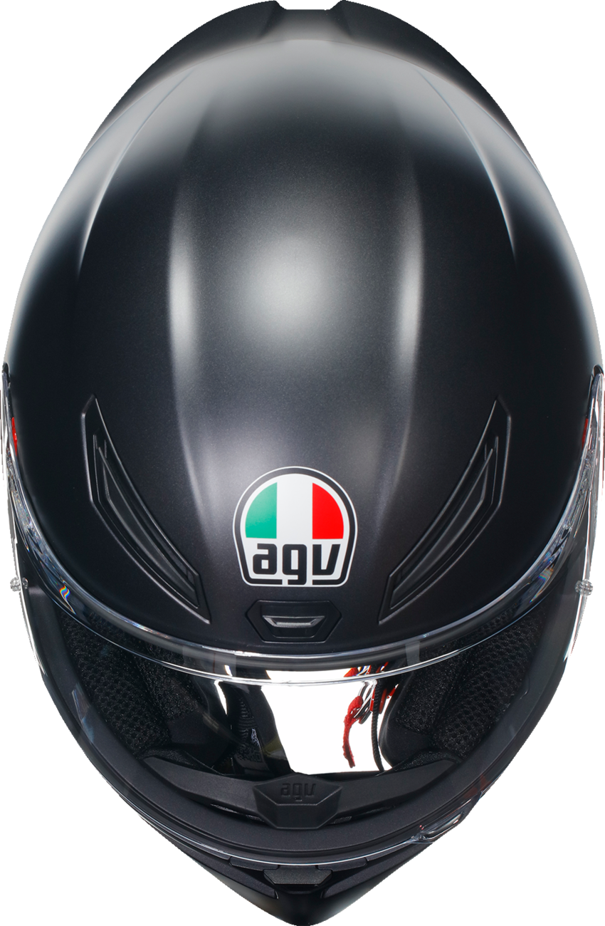 AGV K1 S Matte Black Helmet - Large, Advanced Safety and Ventilation Features