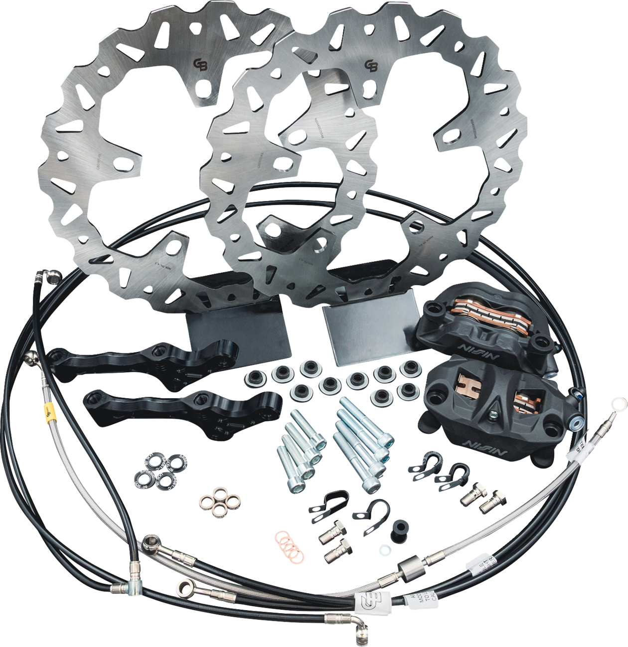GBRAKES Wraith Front Brake Kit - 12.5 inch Disc for Enhanced Stopping Power