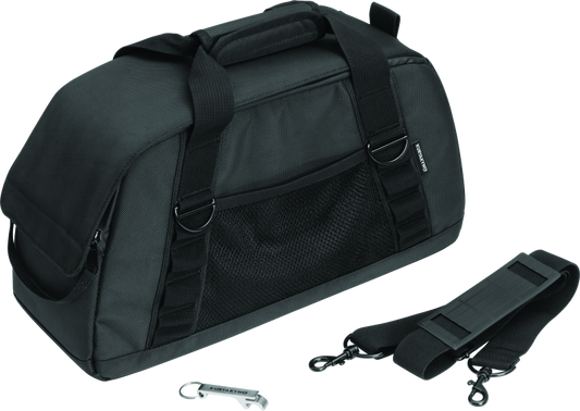 Kuryakyn Saddlebag Cooler Black for powersports bikes, keeps beverages cold during rides, durable and easy to attach.