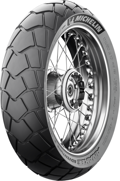 Michelin Anakee Adventure 2 rear tire with 170/60R17 size, designed for versatile road and trail performance.