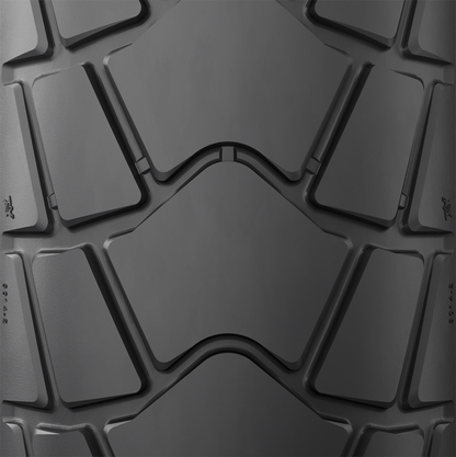 Michelin Anakee Adventure 2 front tire 120/70R17 58V for road and trail, featuring rugged tread and versatile performance.