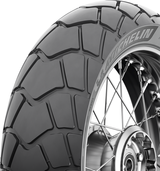 Michelin Anakee Adventure 2 rear motorcycle tire 180/55R17 with durable grip and versatile off-road and on-road performance
