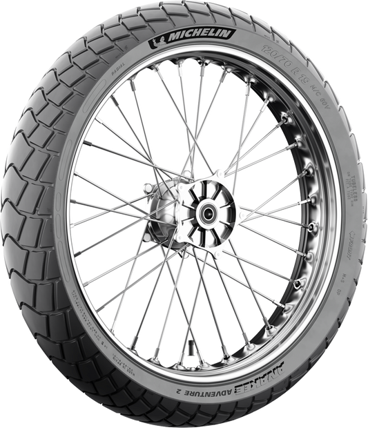 MICHELIN Anakee Adventure 2 Front Tire 110/80R19 for Road and Trail Performance