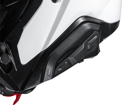 HJC i91 helmet in solid white, extra small size, featuring aerodynamic design and secure chin strap.
