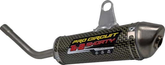 Pro Circuit Ti-2 silencer for KTM, Husqvarna, GasGas motorcycles, showing the lightweight titanium exhaust part.