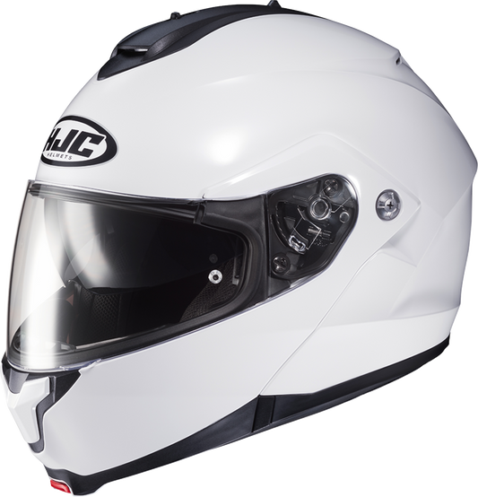 HJC, HJC C91 Modular Helmet - Solid White, XS - Advanced Safety and Comfort Features