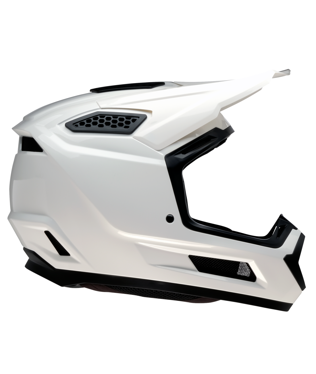 Z1R Dirt Maxx Adult Full-Face Off-Road Helmet – Black & White