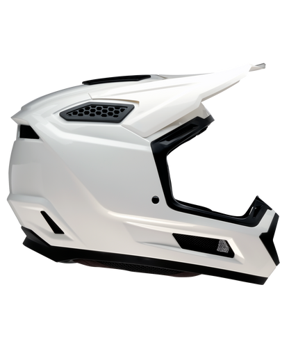 Z1R Dirt Maxx Adult Full-Face Off-Road Helmet – Black & White