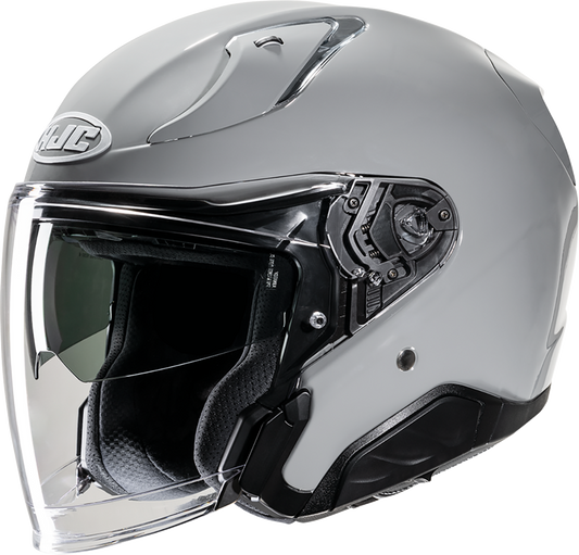HJC, HJC RPHA 31 Helmet - Solid N Gray - XL | Advanced Open-Face Motorcycle Helmet with P.I.M EVO Shell and Integrated Sun Visor