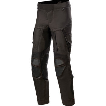 Alpinestars Halo Drystar® riding pants in black, 4XL size, featuring durable motorcycle gear design and protective features.