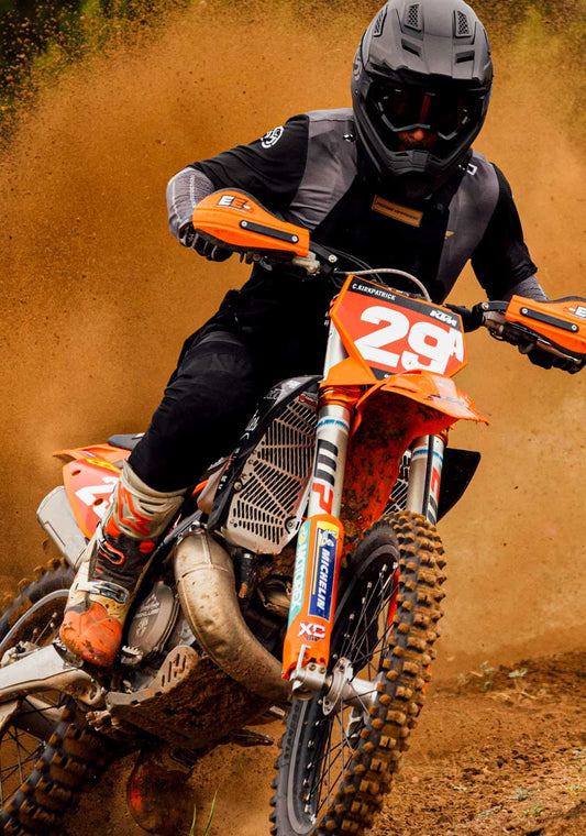 Z1R Dirt Maxx Adult Full-Face Off-Road Helmet – Black & White