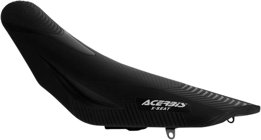 Black Acerbis X Seat for YZ 250/450 models 2015-2018, motorcycle body part, designed for YZ dirt bikes.