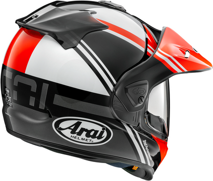 ARAÏ HELMETS XD-5 Cosmic Red motorcycle helmet in XS size with sleek design, enhanced safety, and comfortable fit.