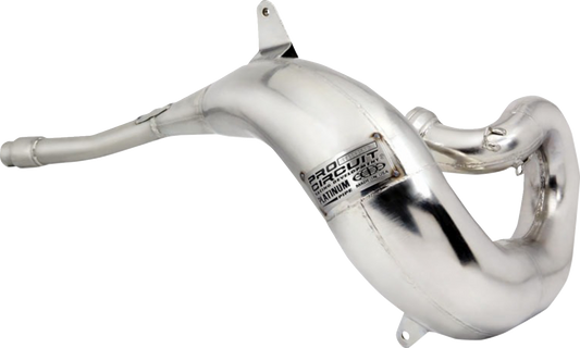 PRO CIRCUIT Platinum Pipe Exhaust for Beta motorcycle, featuring durable electroless nickel plating and high-quality steel construction.