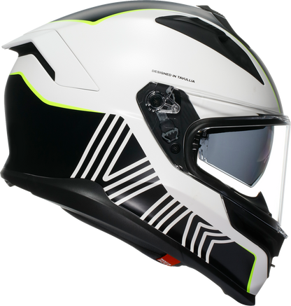 AGV K7 Super 46 motorcycle helmet in 2XL with aerodynamic design, integrated spoiler, and advanced ventilation system.