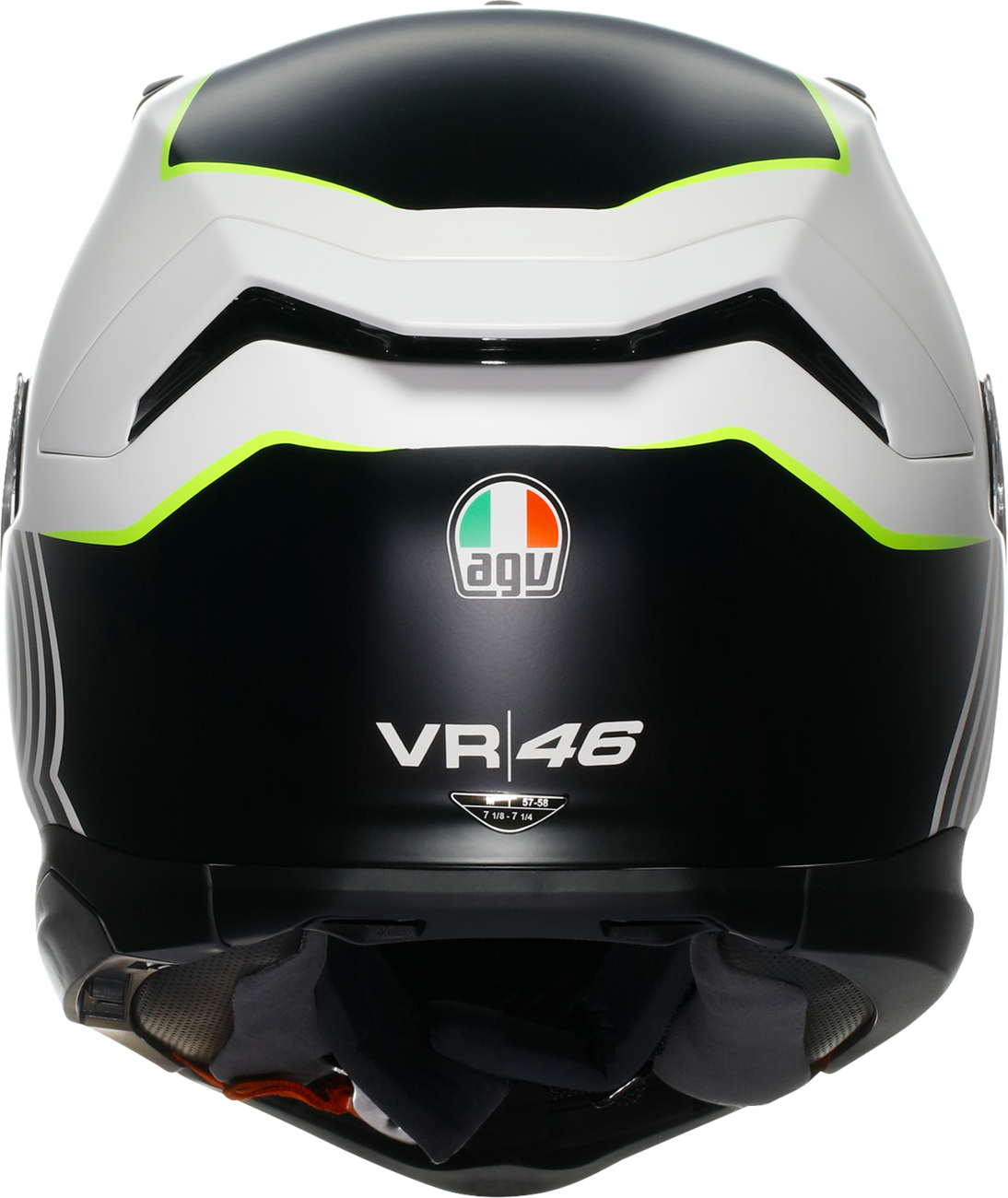 AGV K7 Super 46 motorcycle helmet in 2XL with aerodynamic design, integrated spoiler, and advanced ventilation system.
