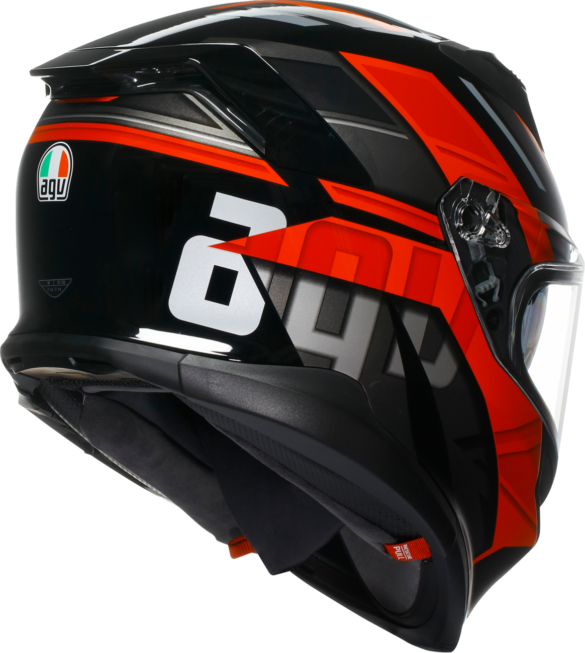 AGV K7 Taurax Helmet - Black/Red