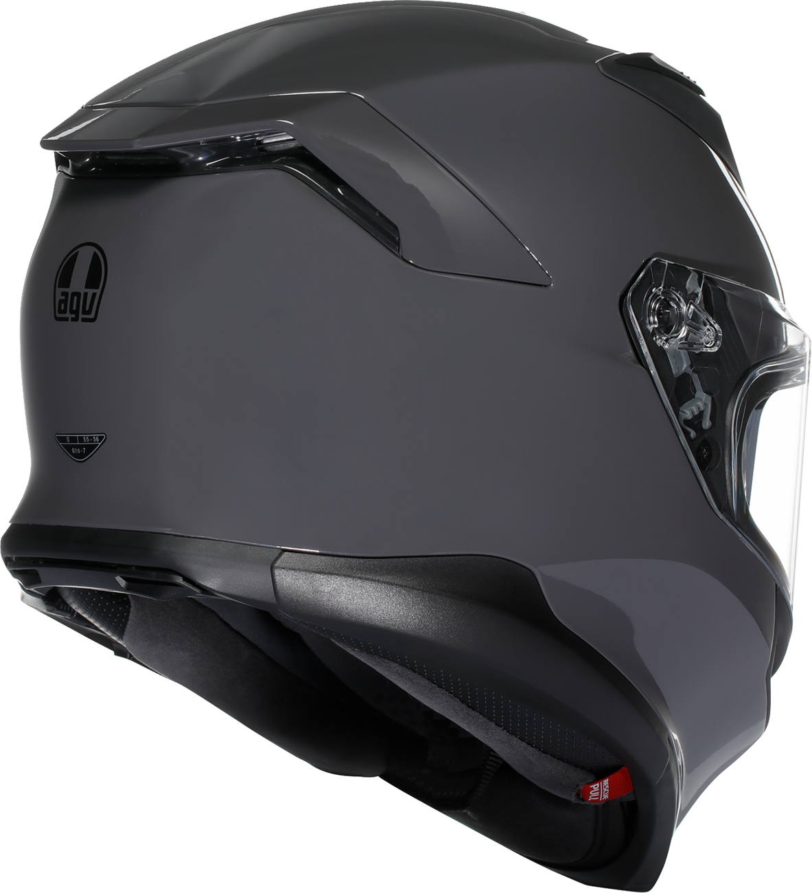 AGV K7 Mono Evo gray motorcycle helmet in 2XL with Pinlock® 120 MaxVision™ visor and advanced ventilation system.