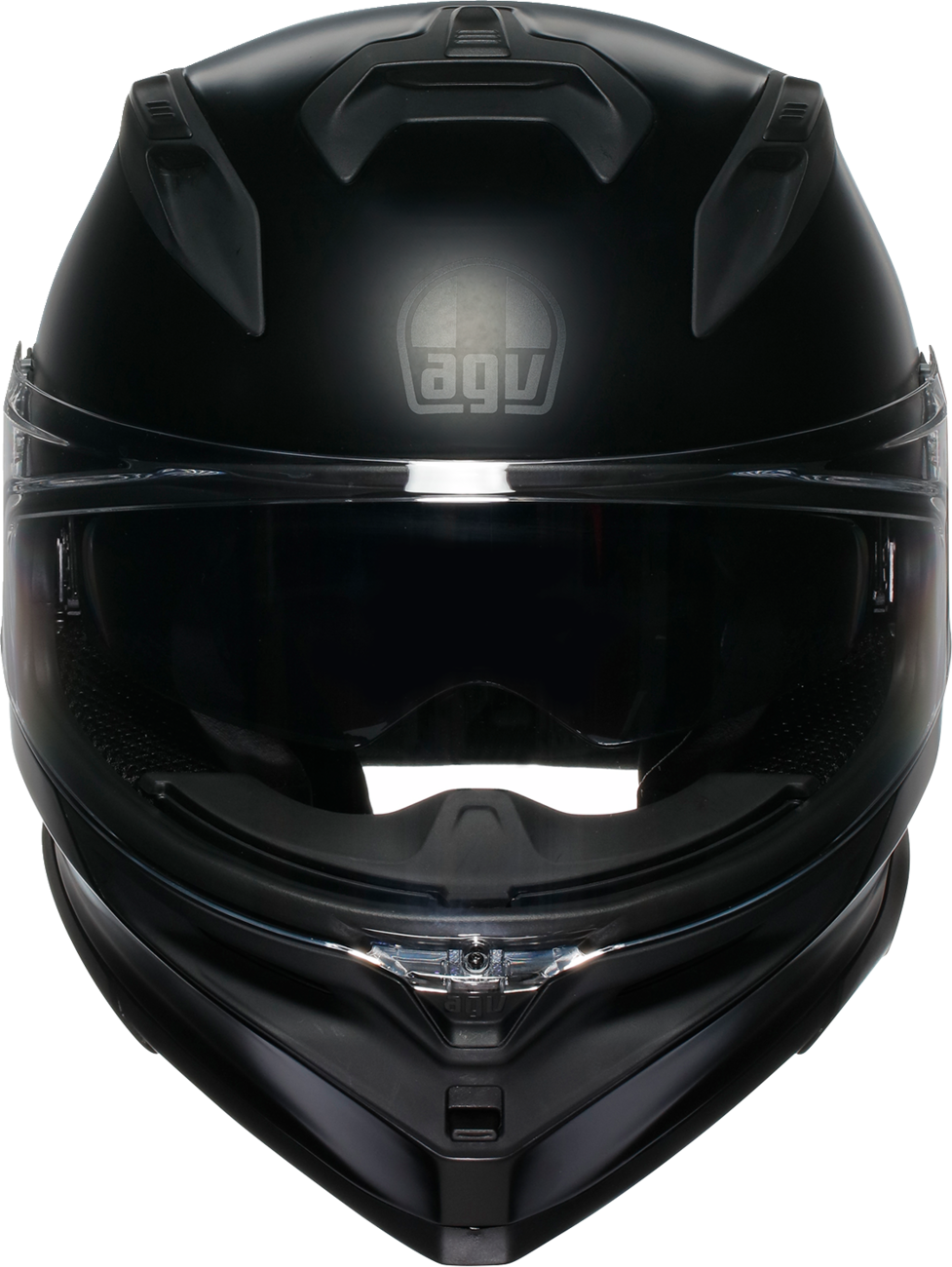 AGV K7 Mono matte black motorcycle helmet with Pinlock 120 MaxVision visor, size 2XL, showcasing sleek design and safety features.
