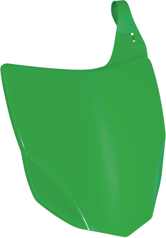 ACERBIS Front Number Plate - Green 2141750403 - Howling Moto