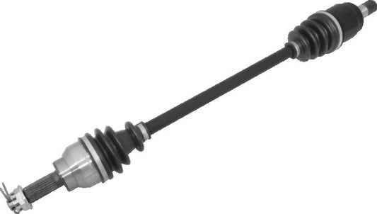 QuadBoss Honda SXS700 Pioneer 700 front left rugged axle part 609417, showing the durable metal construction and mounting points.