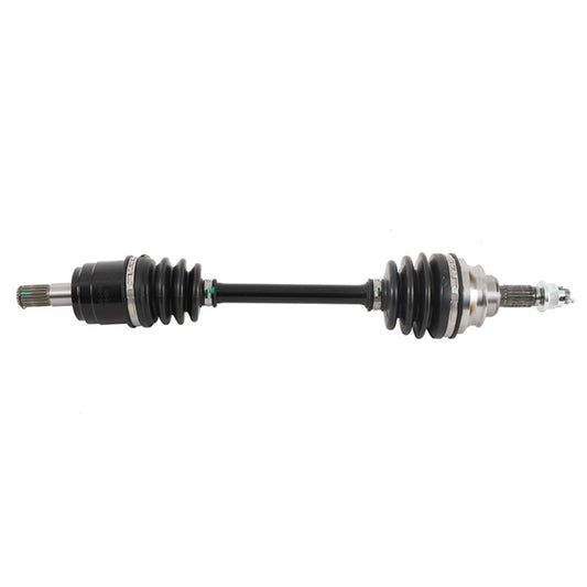 ALL BALLS Axle ABM-HO-8-217 for OEM fitment, showing a durable metal axle with precise manufacturing details.
