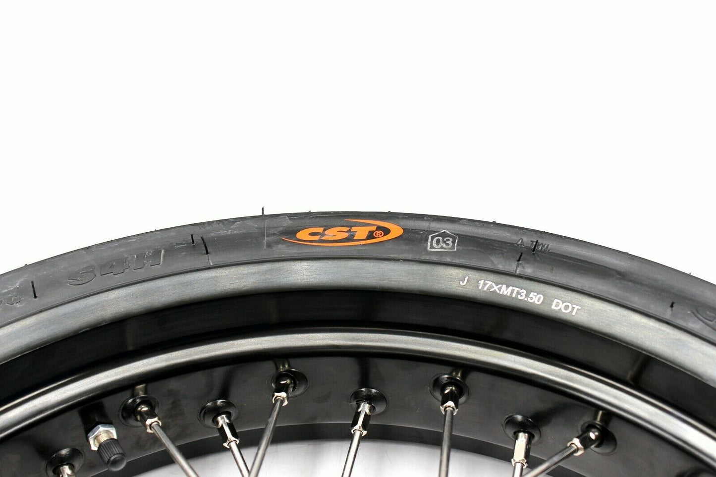 KKE 3.5/4.25 KX450X KX250F KX450F 2006-2018 For KAWASAKI Supermoto Rims CST Tires - Howling Moto