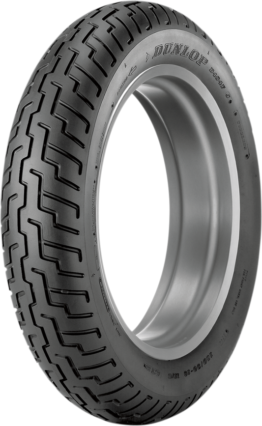 DUNLOP, DUNLOP D404 Front Tire - 130/90-16 - 67H for Honda Shadow Aero, Yamaha V-Star 1100, Kawasaki Vulcan Nomad