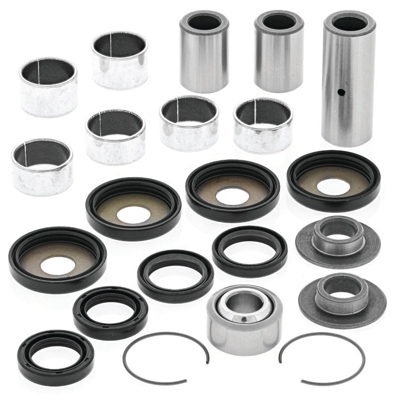 QuadBoss Yamaha YFM350X Warrior linkage repair kit for models 1987-1996, includes replacement parts for linkage system.