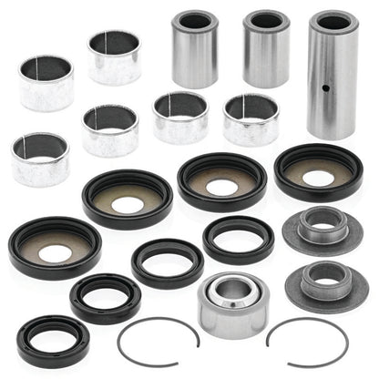 QuadBoss Yamaha YFM350X Warrior linkage repair kit for models 1987-1996, includes replacement parts for linkage system.