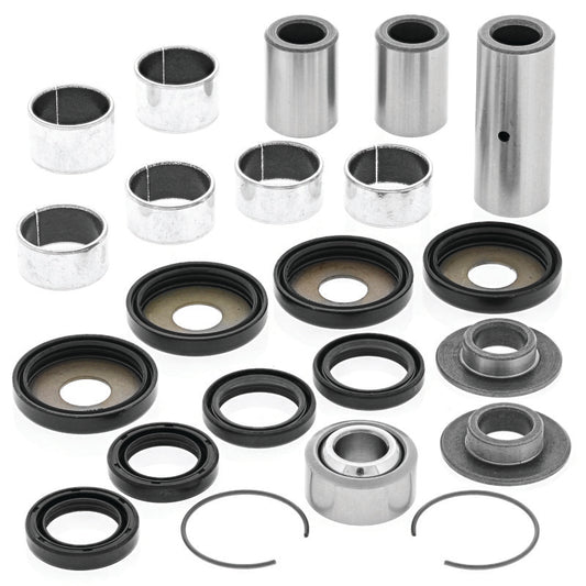 QuadBoss Yamaha YFM350X Warrior linkage repair kit for models 1987-1996, includes replacement parts for linkage system.