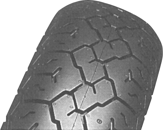 Bridgestone Exedra G508 rear motorcycle tire 130/90-15 66P with tread pattern for cruiser bikes.