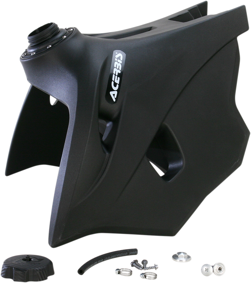 ACERBIS Gas Tank - Black - KTM - 4.1 Gallon KTM SHROUDS NOT NEEDED 2367750001 - Howling Moto