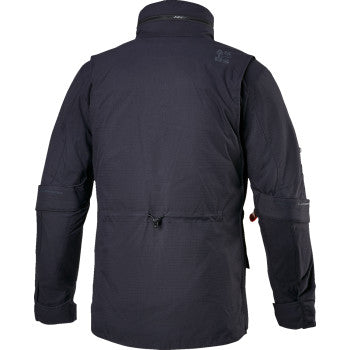 Black ALPINESTARS MSE Field Jacket in 3XL with front pockets and durable fabric, designed for outdoor use.