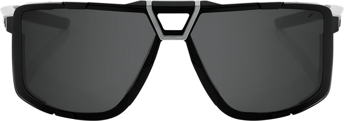 100% Eastcraft Sunglasses - Matte Black - Smoke 61045-102-01 - Howling Moto