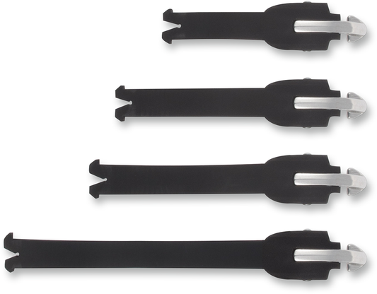 ALPINESTARS Boot Strap Kit - Black 25CITC14-10 - Howling Moto